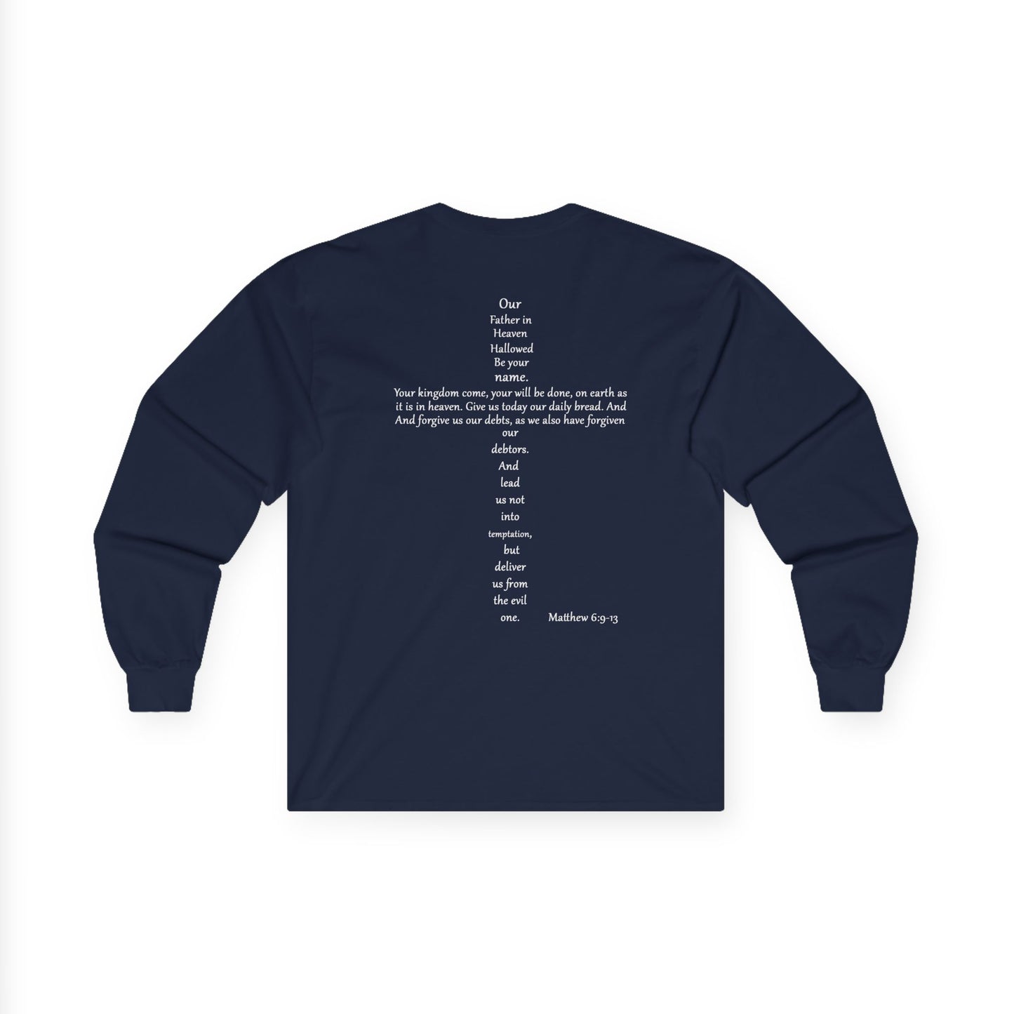 Prayer Cross Long Sleeve Tee