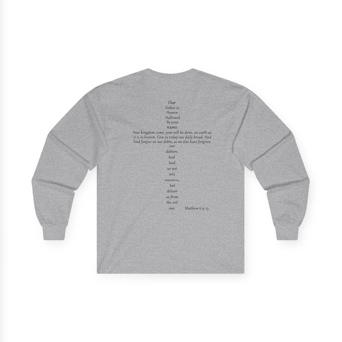 Prayer Cross Long Sleeve Tee