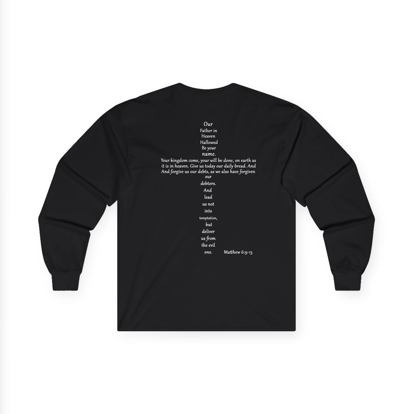 Prayer Cross Long Sleeve Tee