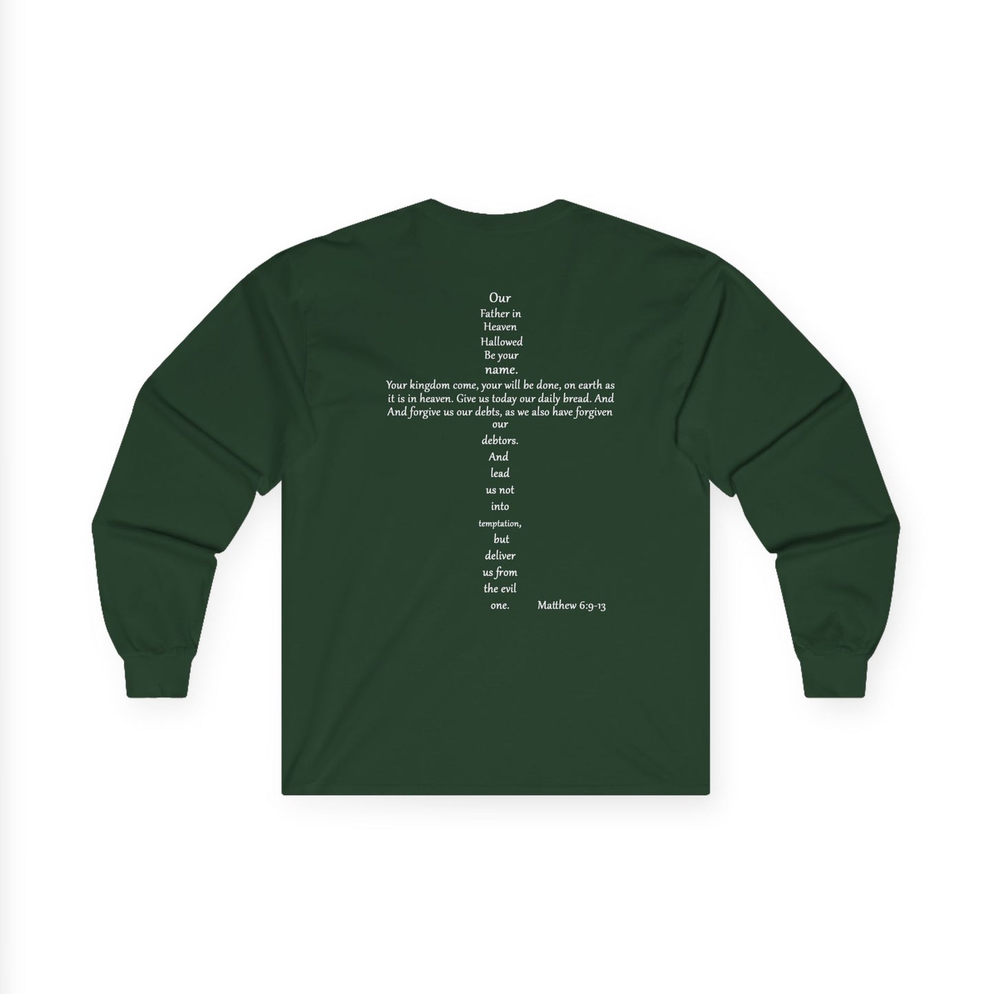 Prayer Cross Long Sleeve Tee