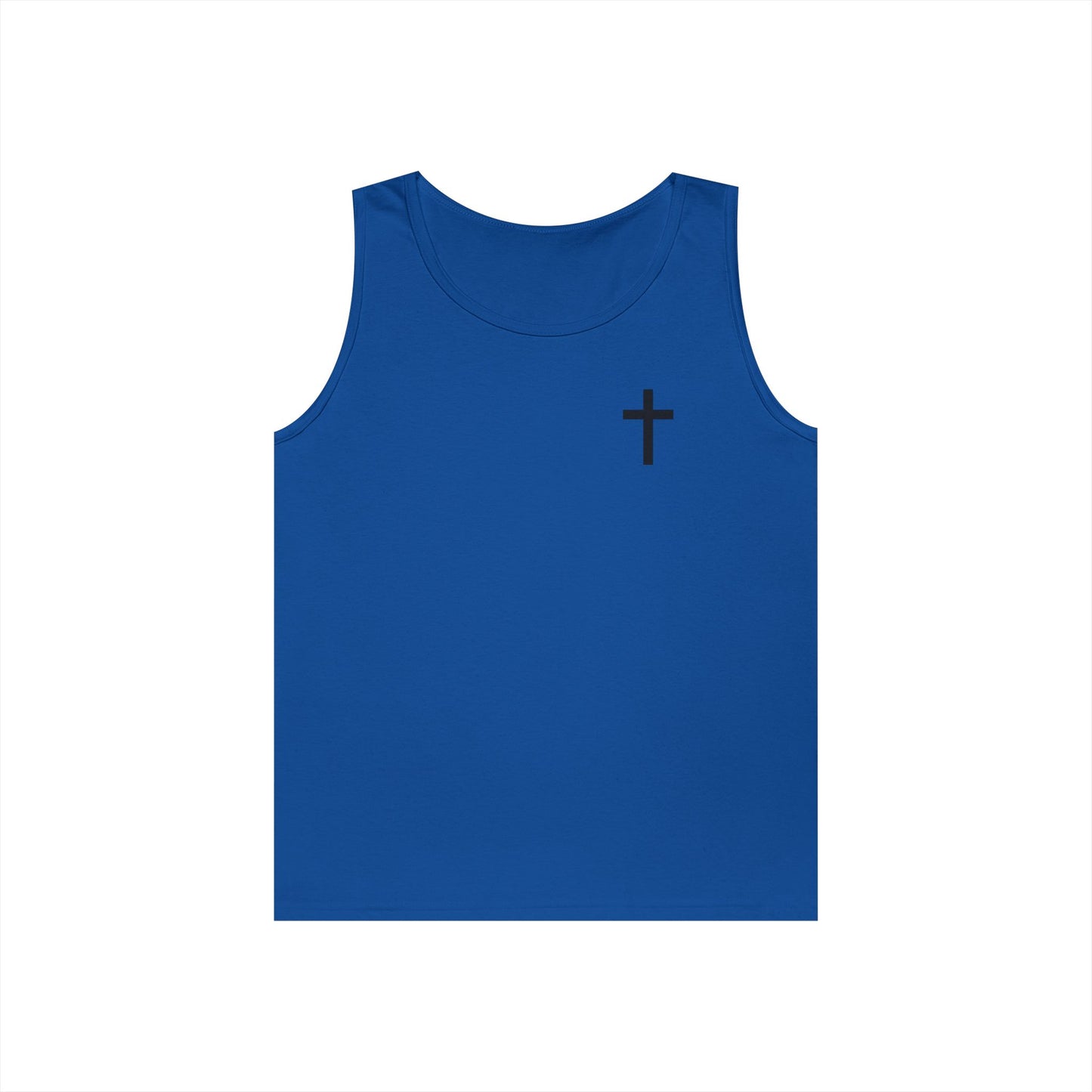 Cross Tank Top - Unisex Heavy Cotton