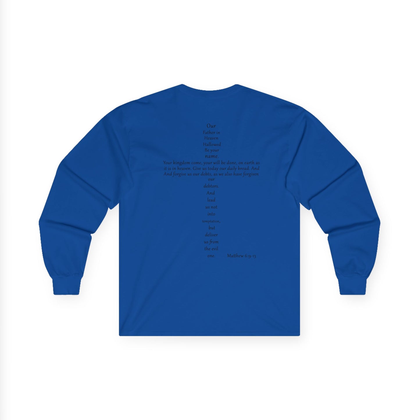 Prayer Cross Long Sleeve Tee