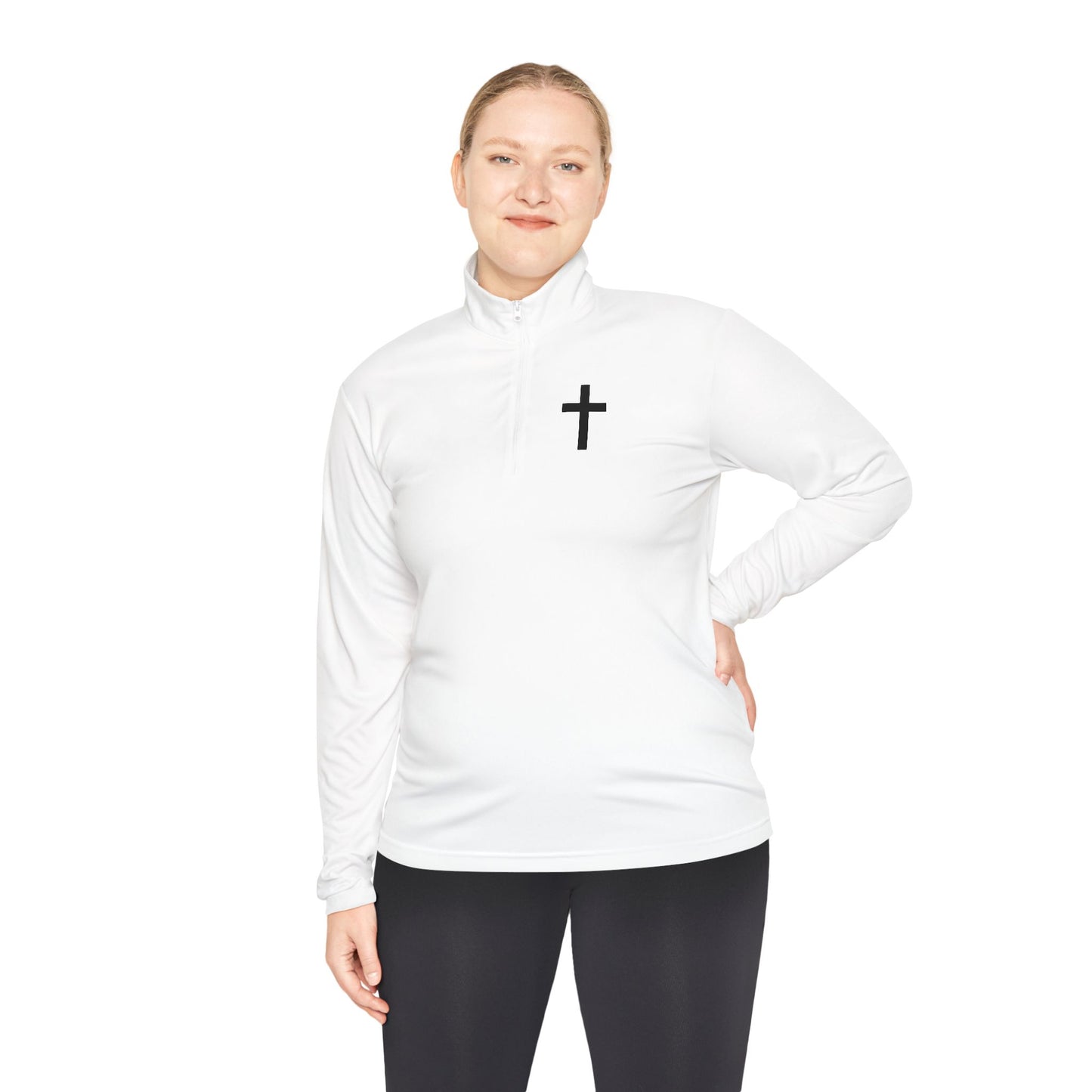 Christian Quarter-Zip Pullover - Matthew 6:9-13