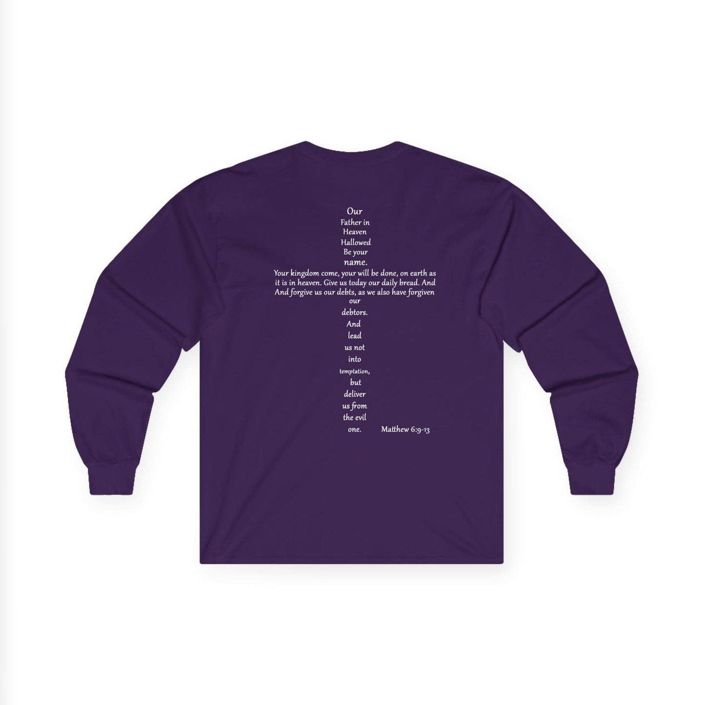 Prayer Cross Long Sleeve Tee