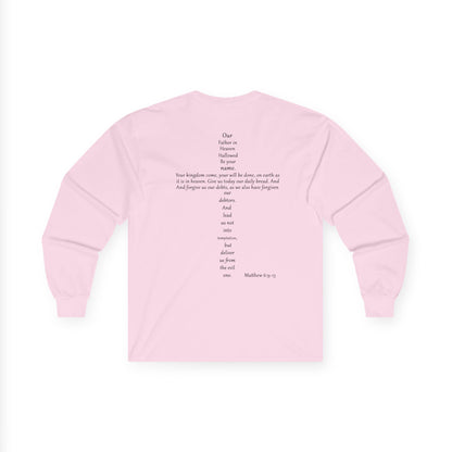 Prayer Cross Long Sleeve Tee