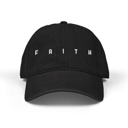 Faith Embroidered Denim Hat