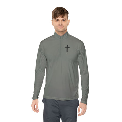 Christian Quarter-Zip Pullover - Matthew 6:9-13