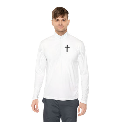 Christian Quarter-Zip Pullover - Matthew 6:9-13