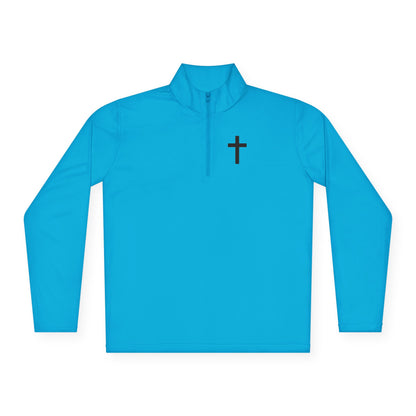 Christian Quarter-Zip Pullover - Matthew 6:9-13