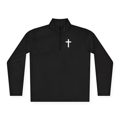 Christian Quarter-Zip Pullover - Matthew 6:9-13