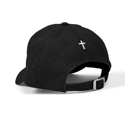 Faith Embroidered Denim Hat