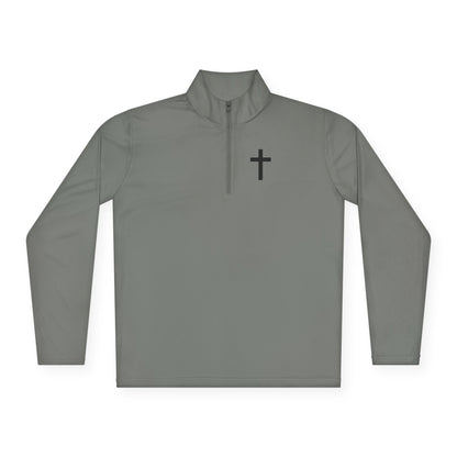 Christian Quarter-Zip Pullover - Matthew 6:9-13