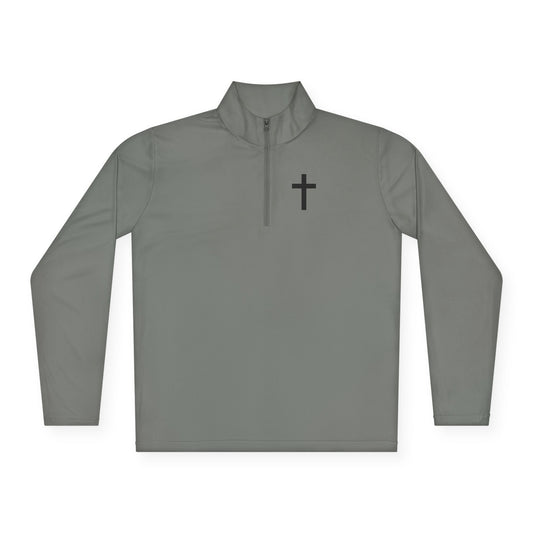 Christian Quarter-Zip Pullover - Matthew 6:9-13