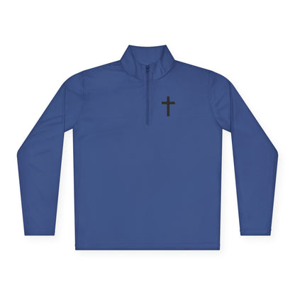 Christian Quarter-Zip Pullover - Matthew 6:9-13