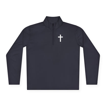 Christian Quarter-Zip Pullover - Matthew 6:9-13